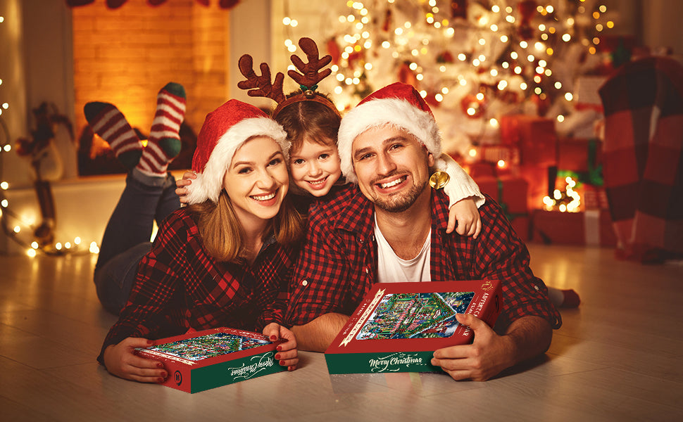 Christmas Store Advent Calendar Jigsaw Puzzle  1000 Pieces
