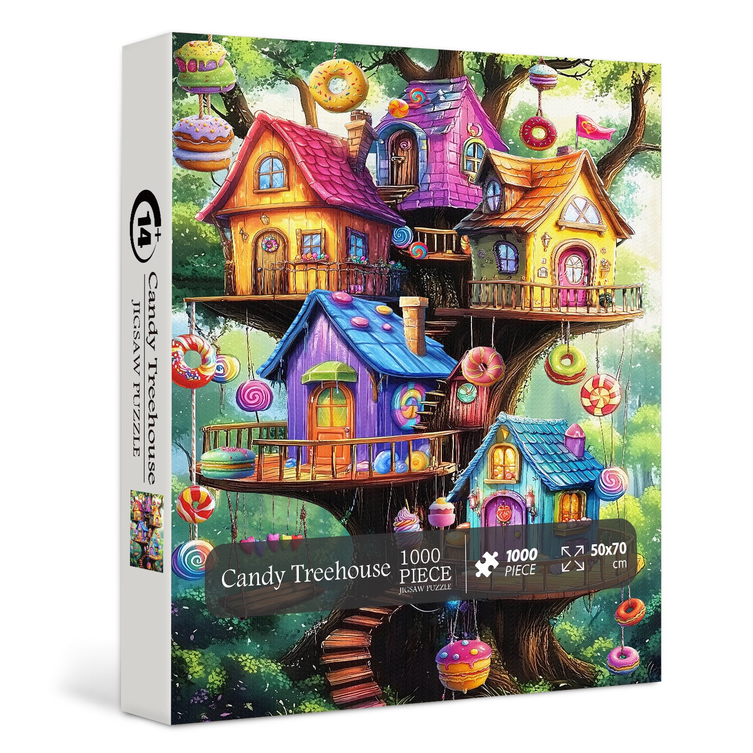 Candy Treehouse Jigsaw Puzzle 1000 Pieces
