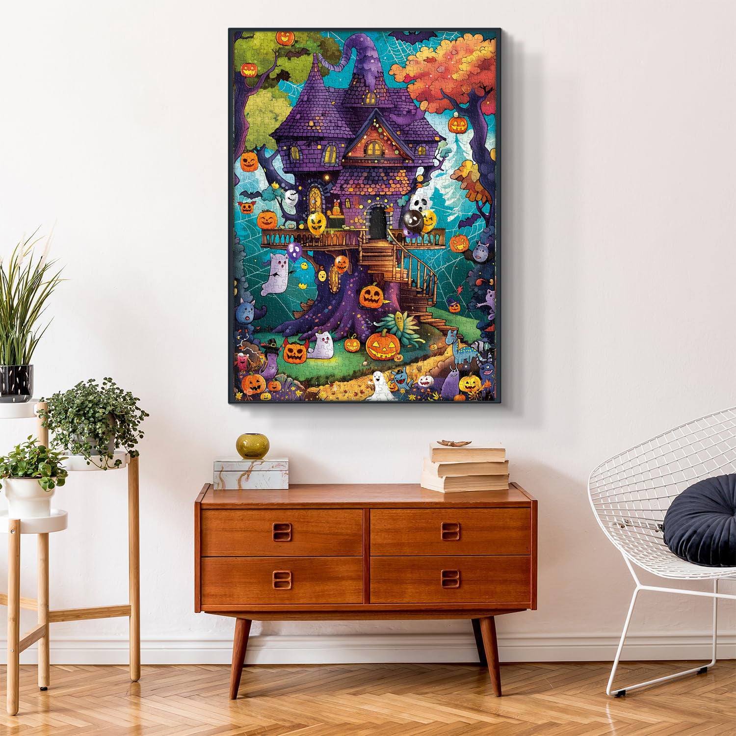 Halloween Treehouse Jigsaw Puzzle 1000 Pieces