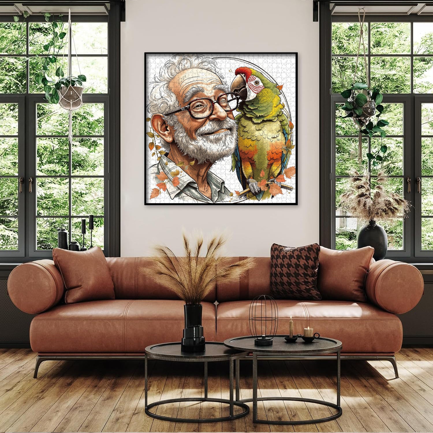 Parrot Whisper Jigsaw Puzzle 1000 Pieces