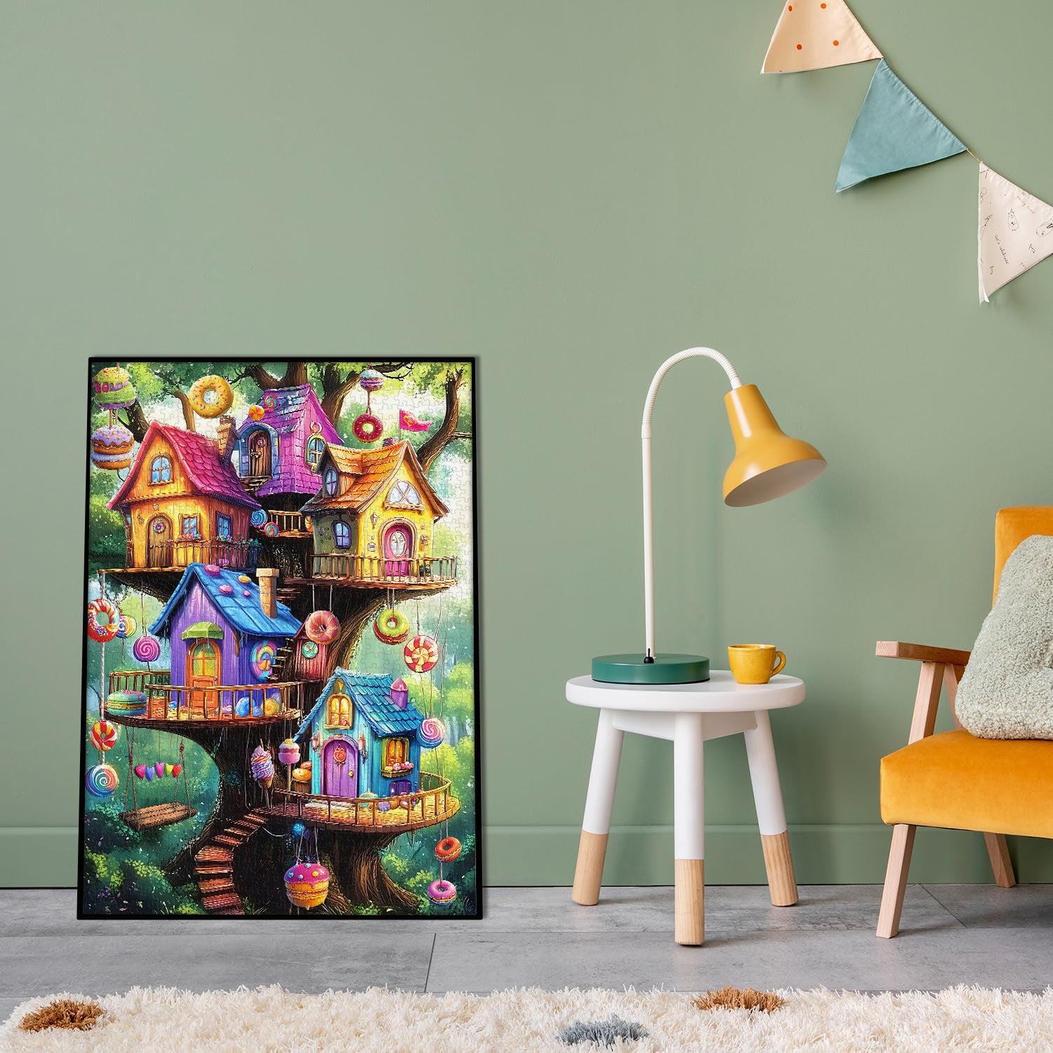 Candy Treehouse Jigsaw Puzzle 1000 Pieces