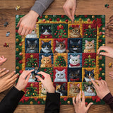 Christmas Cats Jigsaw Puzzle 1000 Pieces