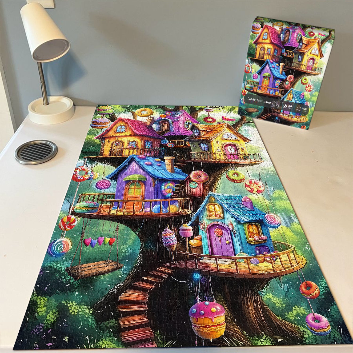 Candy Treehouse Jigsaw Puzzle 1000 Pieces
