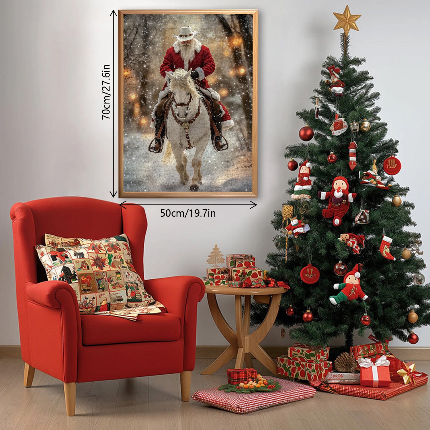 Santa Gallop Jigsaw Puzzle 1000 Pieces