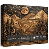 Woodcarving Forest Jigsaw Puzzle 1000 Pieces