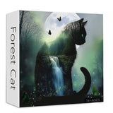 Forest Cat Jigsaw Puzzle 1000 Pieces