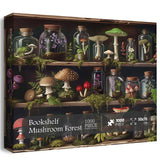 Bookshelf Mushroom Forest Jigsaw Puzzle 1000 Pieces