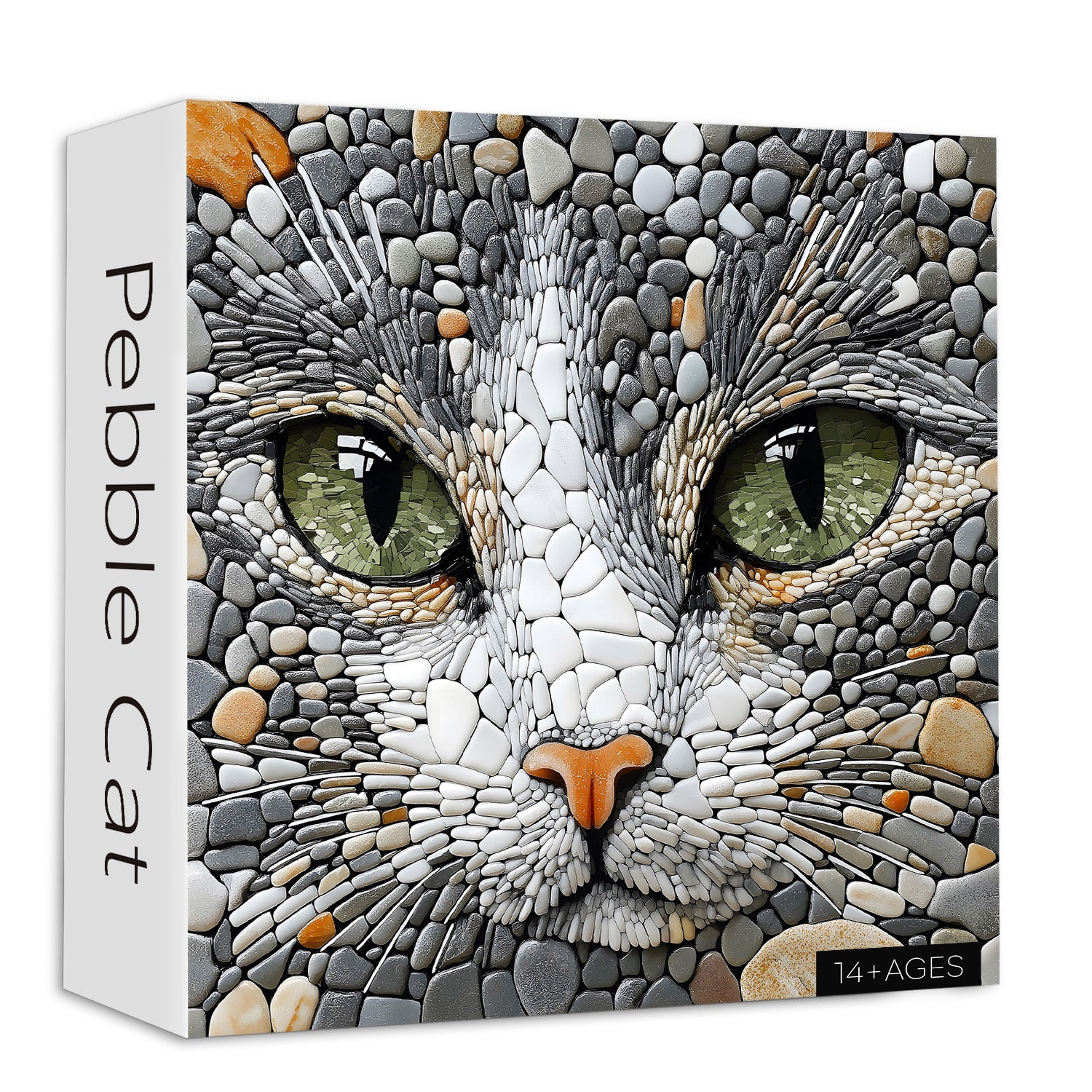 Pebble Cat Jigsaw Puzzle 1000 Pieces