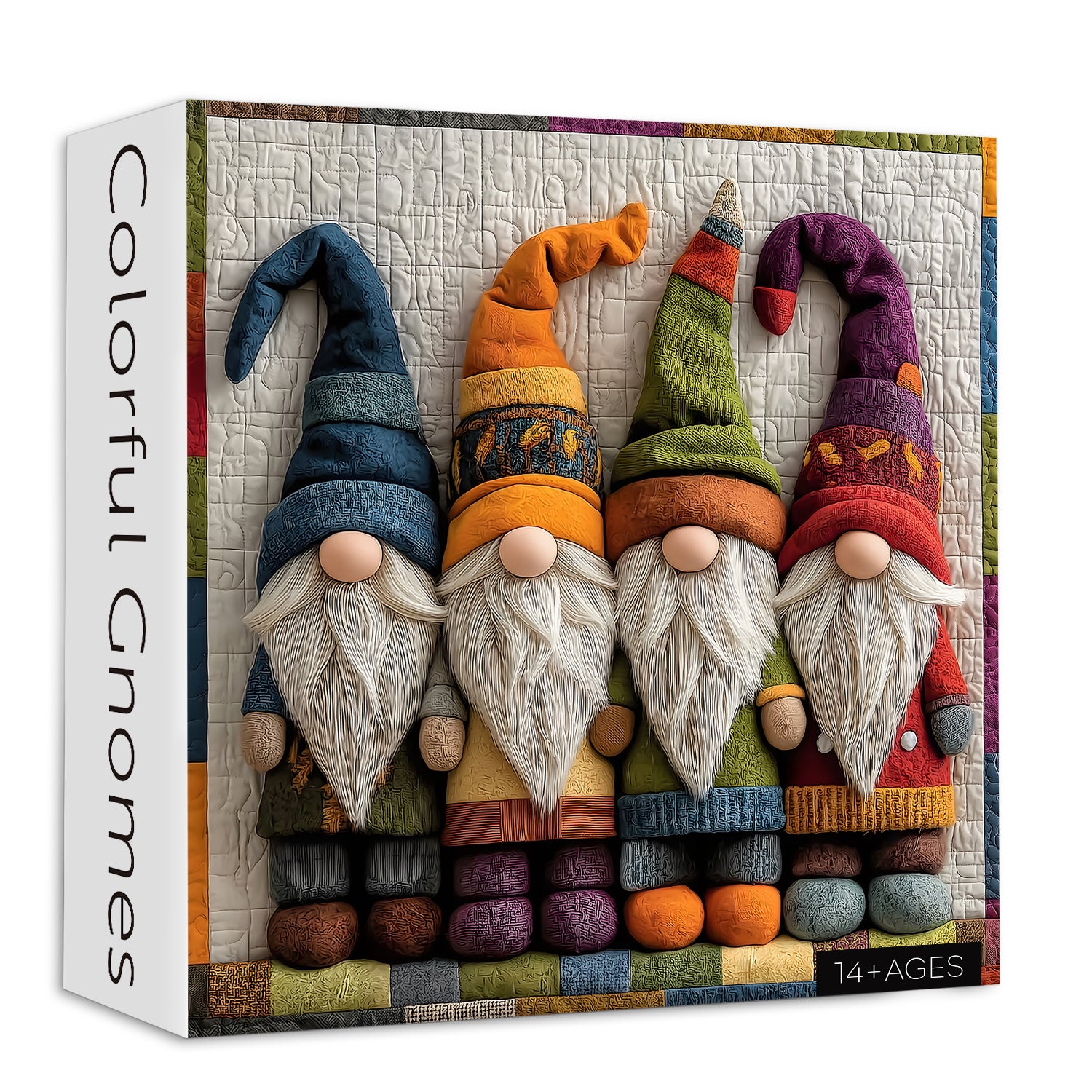 Colorful Gnomes Jigsaw Puzzle 1000 Pieces