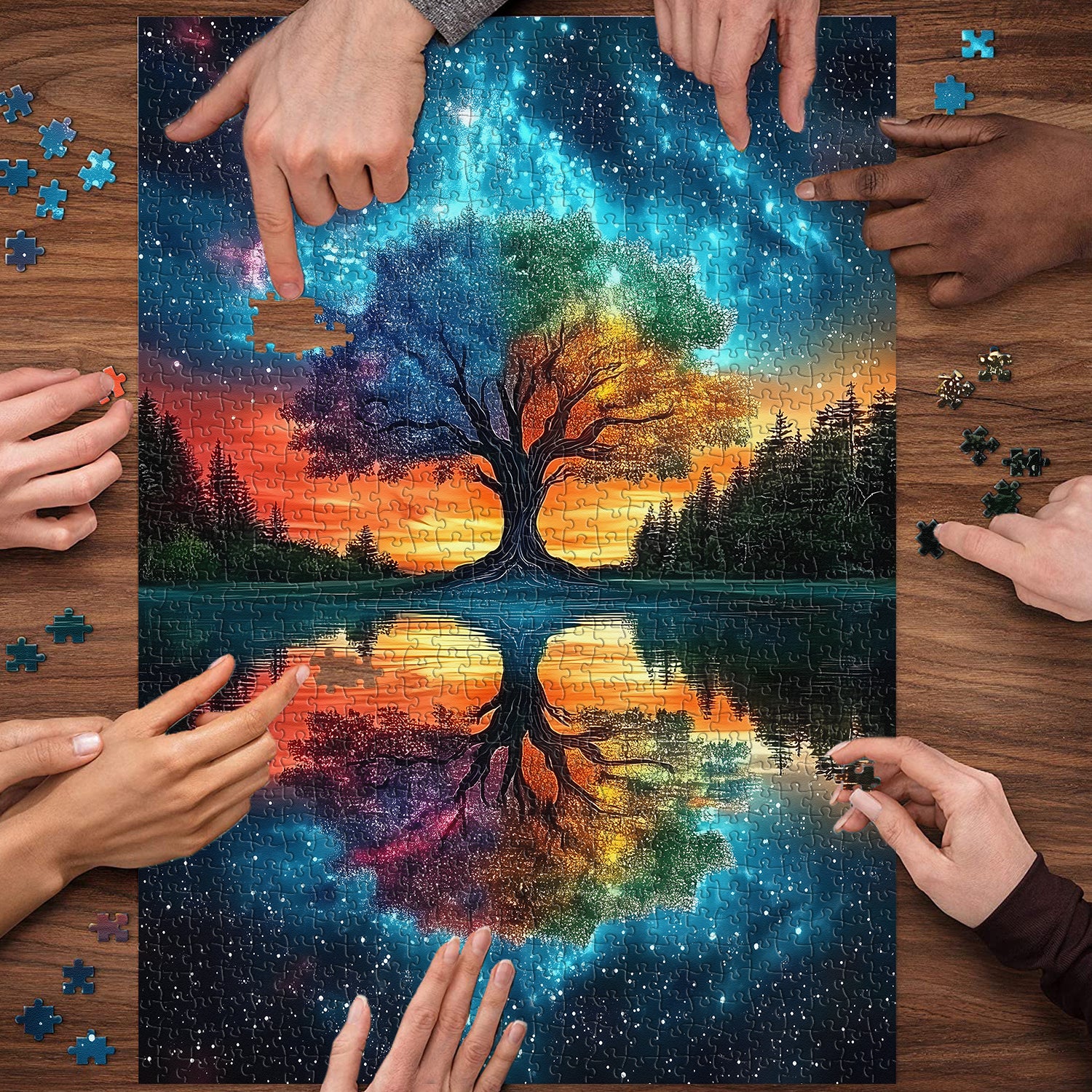 The Tree of Starlight Jigsaw Puzzle 1000 Pieces