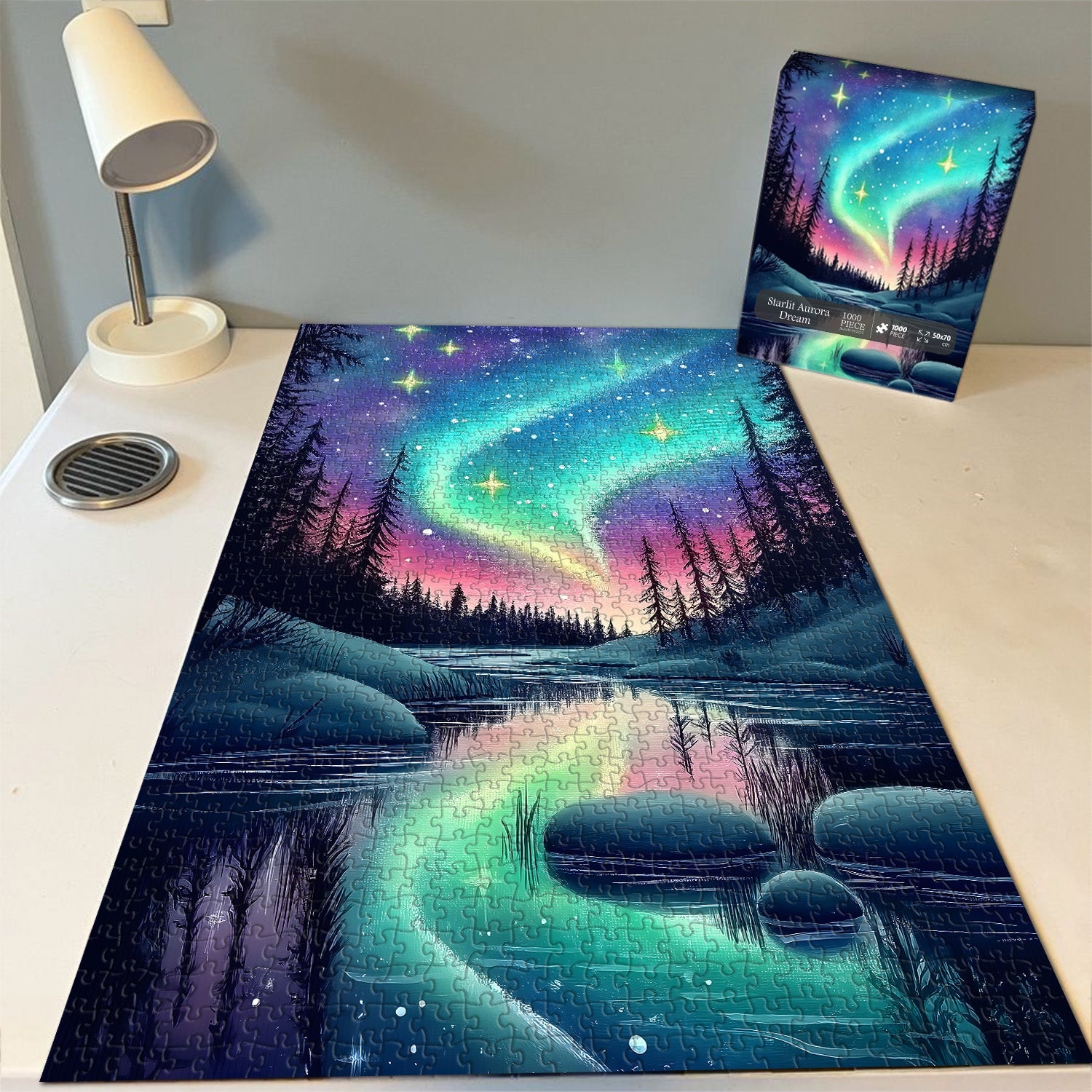 Starlit Aurora Dream Jigsaw Puzzle 1000 -stuk