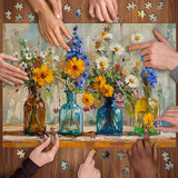 Arreglo de flores de primavera Rompecabezas 1000 piezas