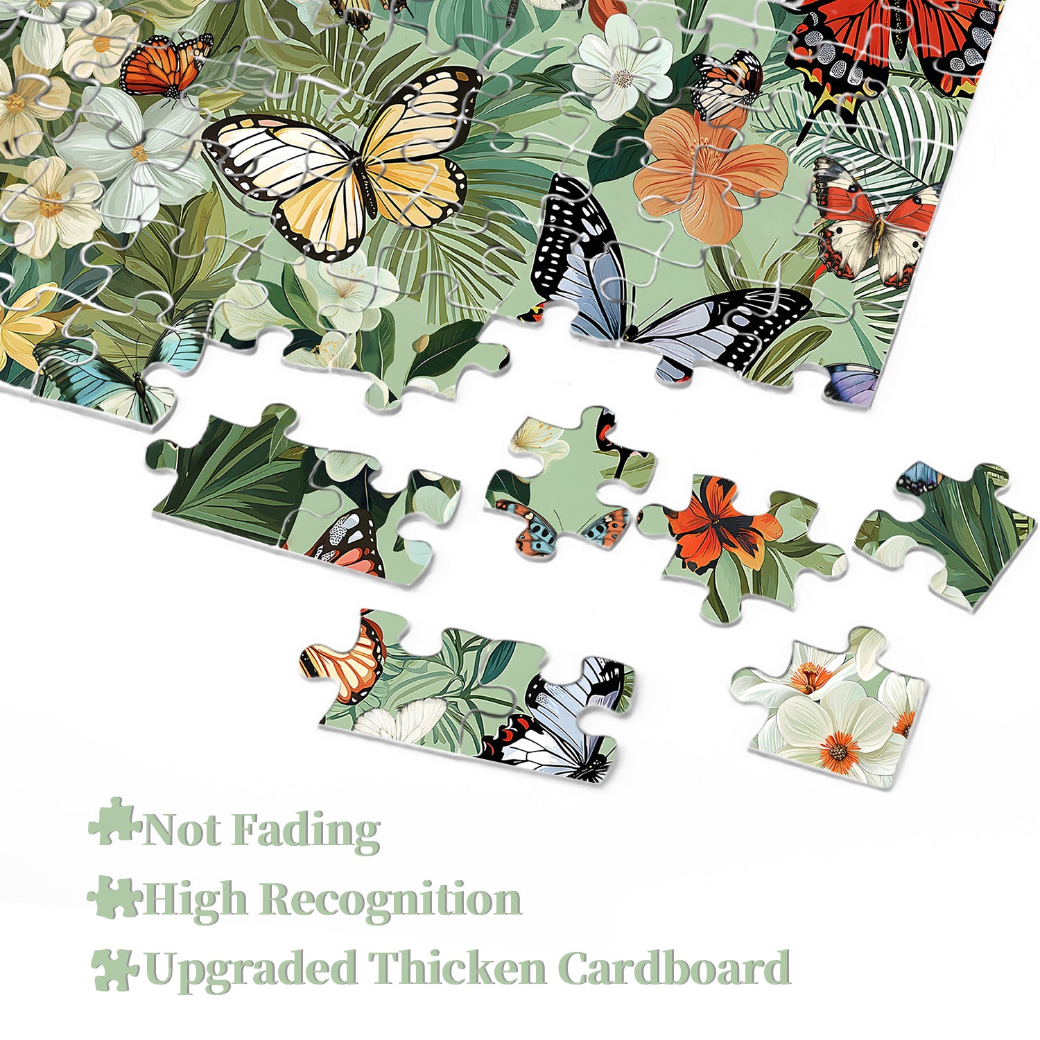 Butterfly World Jigsaw Puzzle 1000 Pieces
