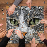 Pebble Cat Jigsaw Puzzle 1000 Pieces