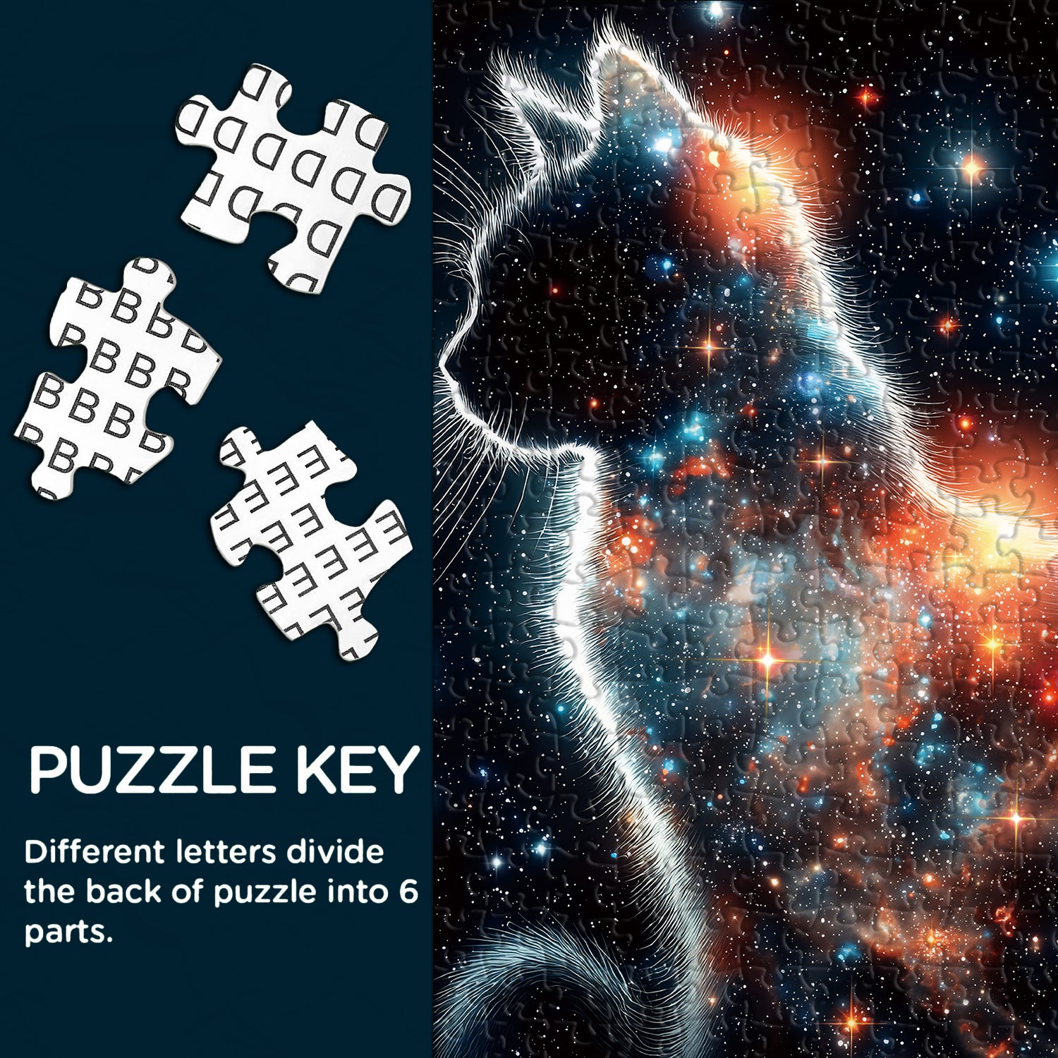 Star Cat Jigsaw Puzzle 1000 Pieces