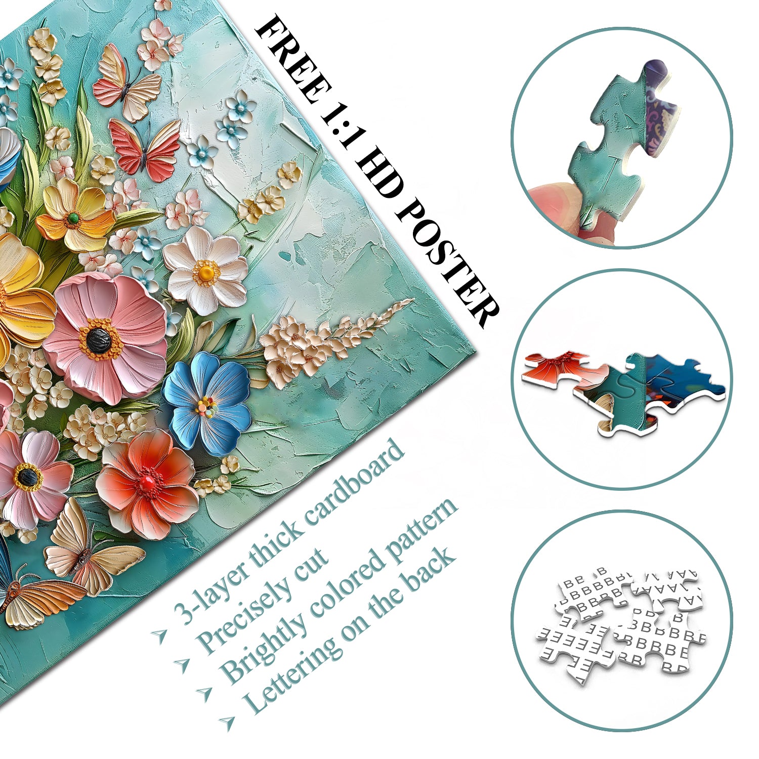 Spring Flower Dance Jigsaw Puzzle 1000 Piezas