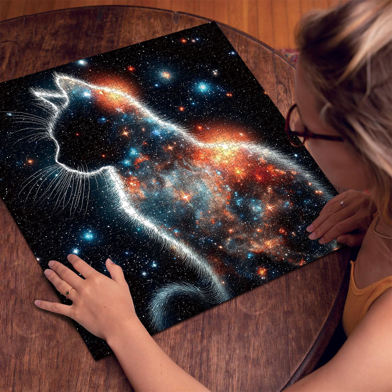 Star Cat Jigsaw Puzzle 1000 Pieces