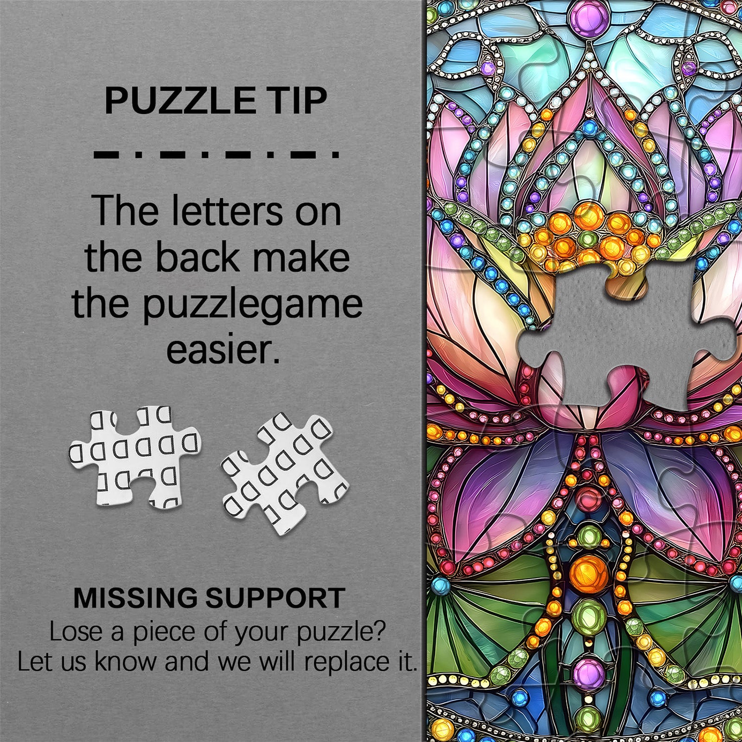 Radiant Lotus Jigsaw Puzzle 1000 Pieces