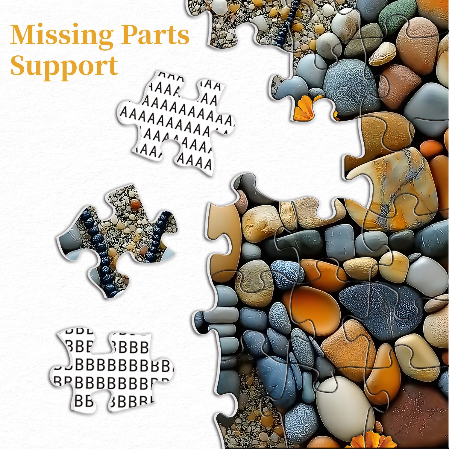 Pebble Wing Jigsaw Puzzles 1000 Pieces