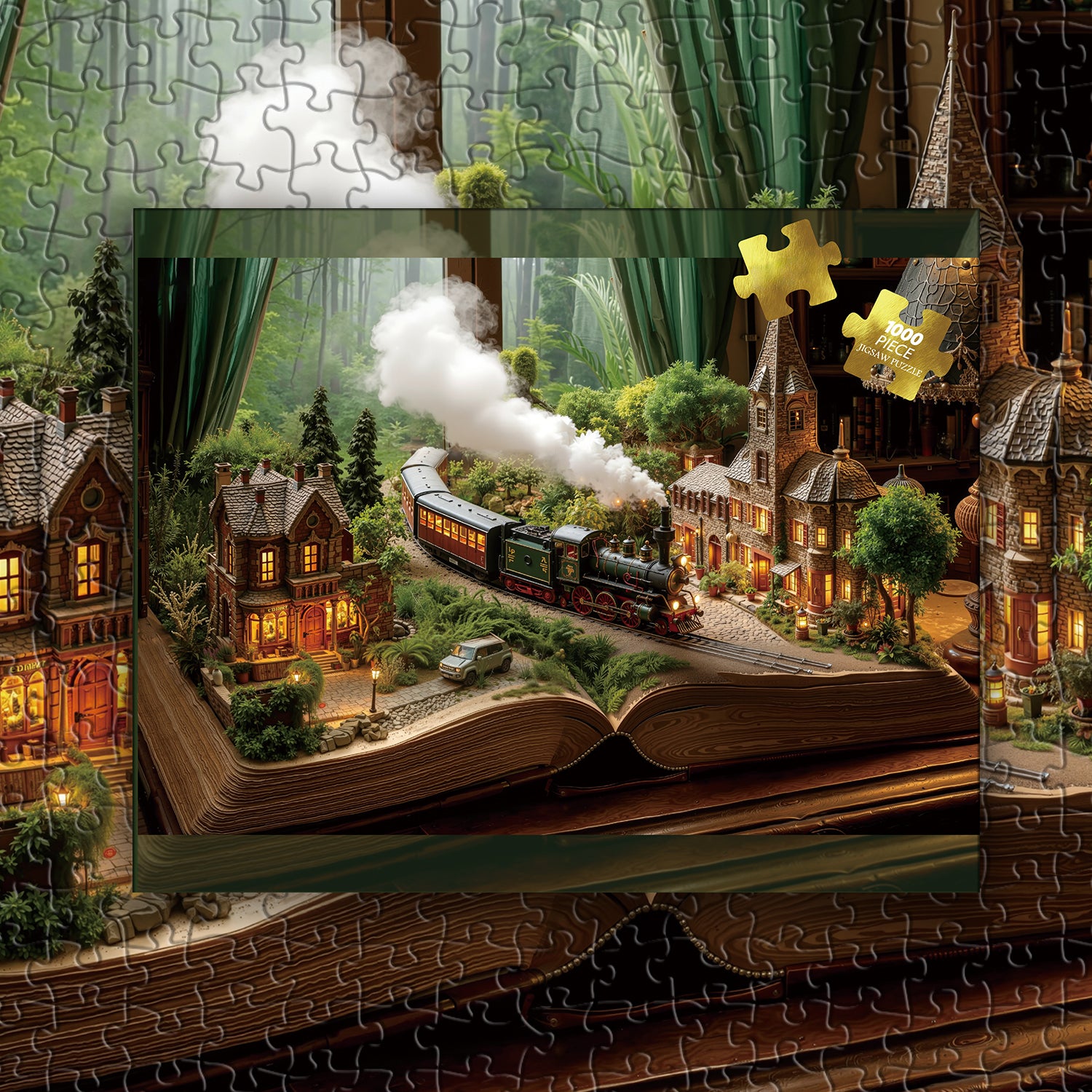Through the Pages Jigsaw Puzzle 1000 Pieces
