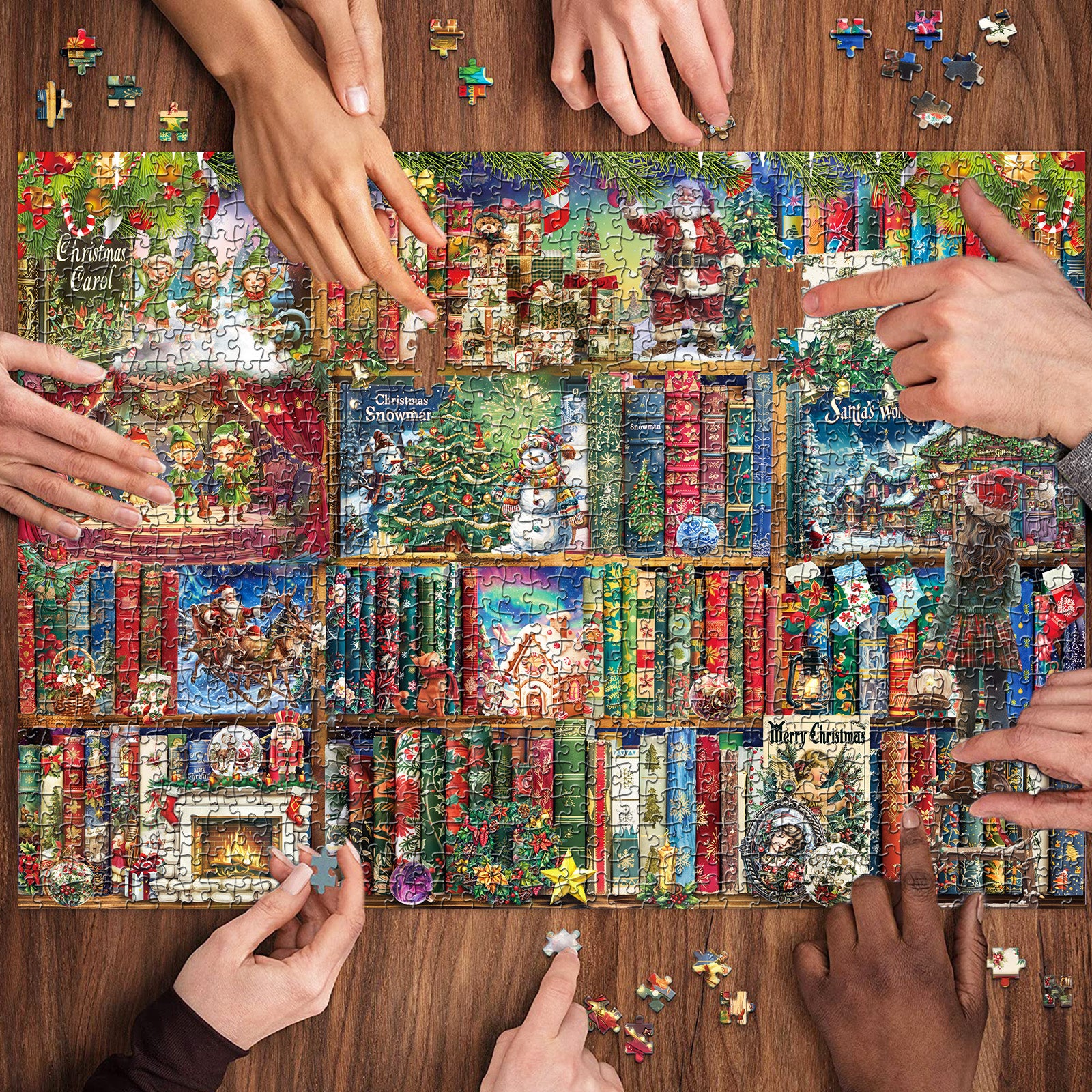 Christmas Treasure Hunt Jigsaw Puzzle 1000 Pieces