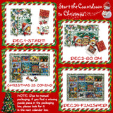 Calendario Avvento Calendario per i gatti di Natale 1000 pezzi 1000 pezzi