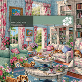 Warm Living Room Jigsaw Puzzle 1000 Pieces