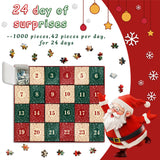 Weihnachtshaus Adventskalender Puzzle 1000 Stücke