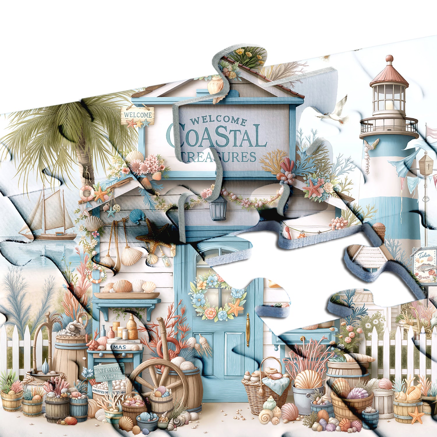 Shoreline Shack Jigsaw Puzzle 1000 Pieces
