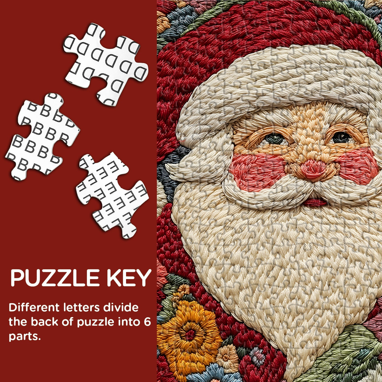 Santa Claus Art Puzzle 1000 pièces