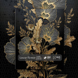 Linear Flower Jigsaw Puzzle 1000 Pieces