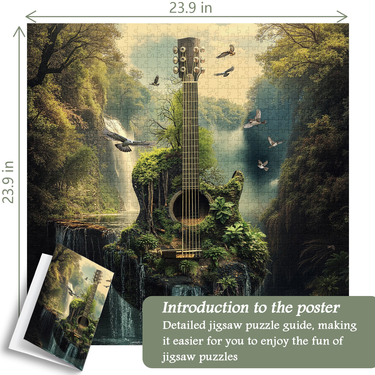Stringed Forest Jigsaw Puzzle 1000 Pieces