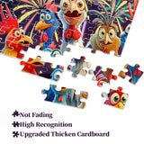 Happy Chicken Jigsaw Puzzle 1000 stuks