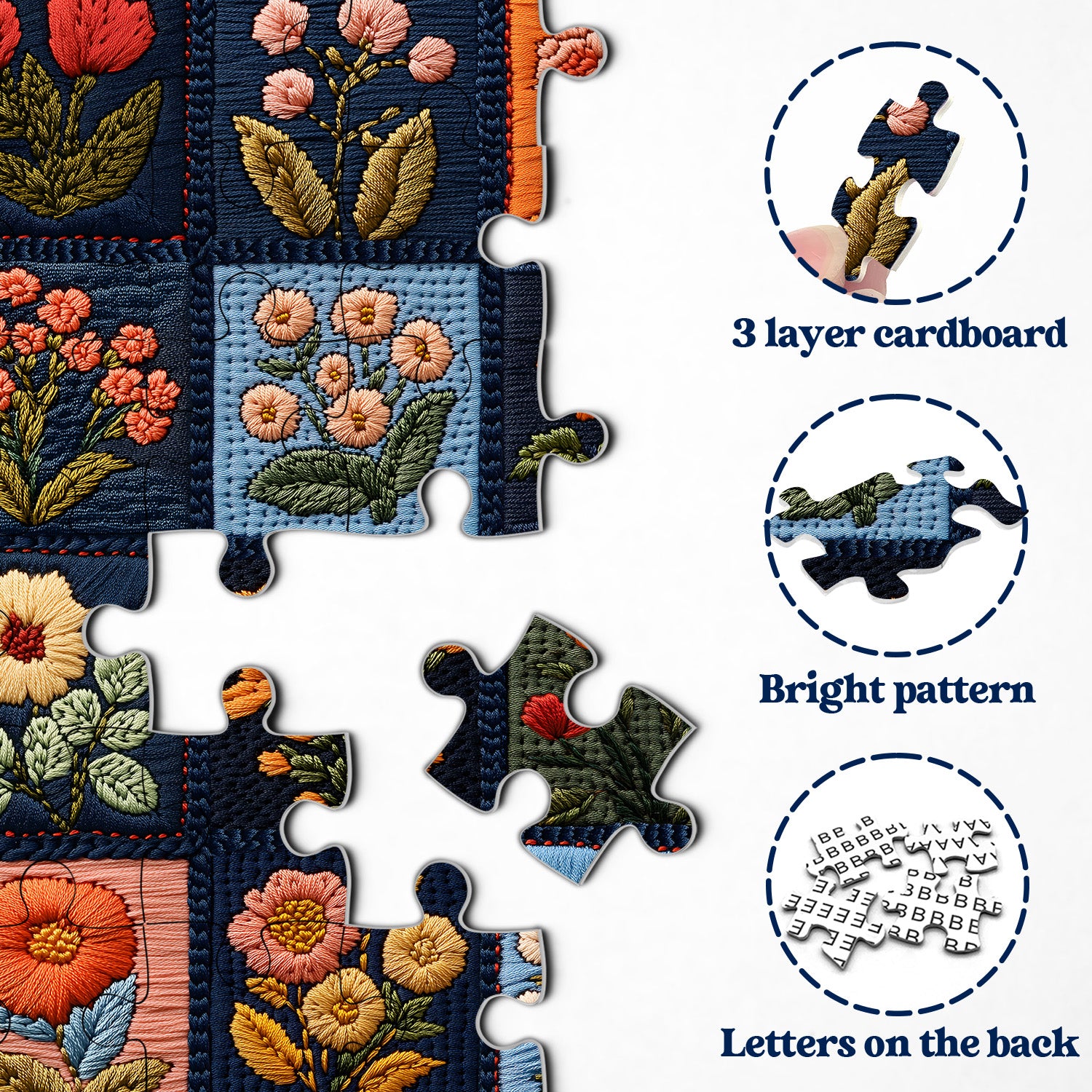 Wildflowers Patch Jigsaw Puzzles 1000 Pieces