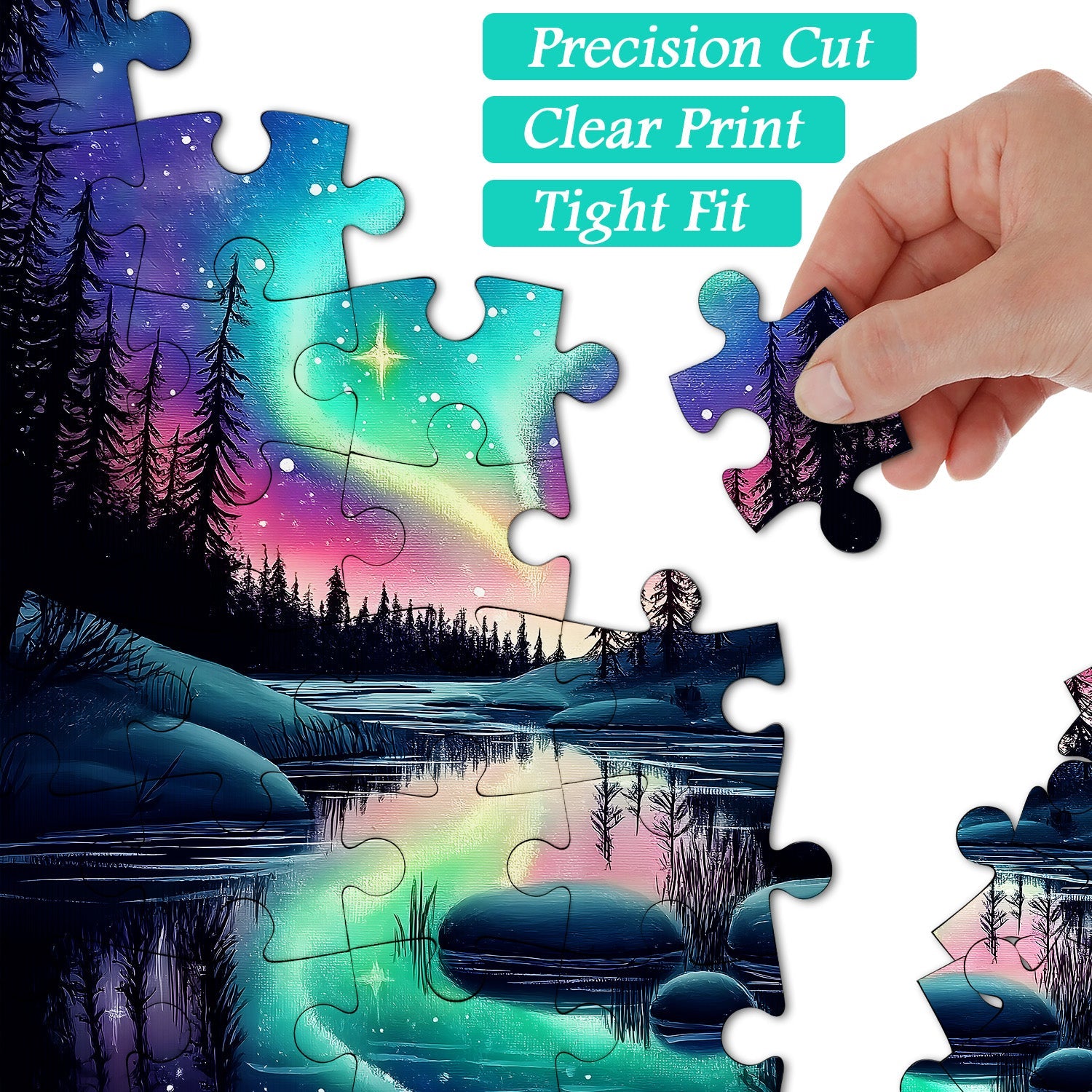 Starlit Aurora Dream Jigsaw Puzzle 1000 -stuk