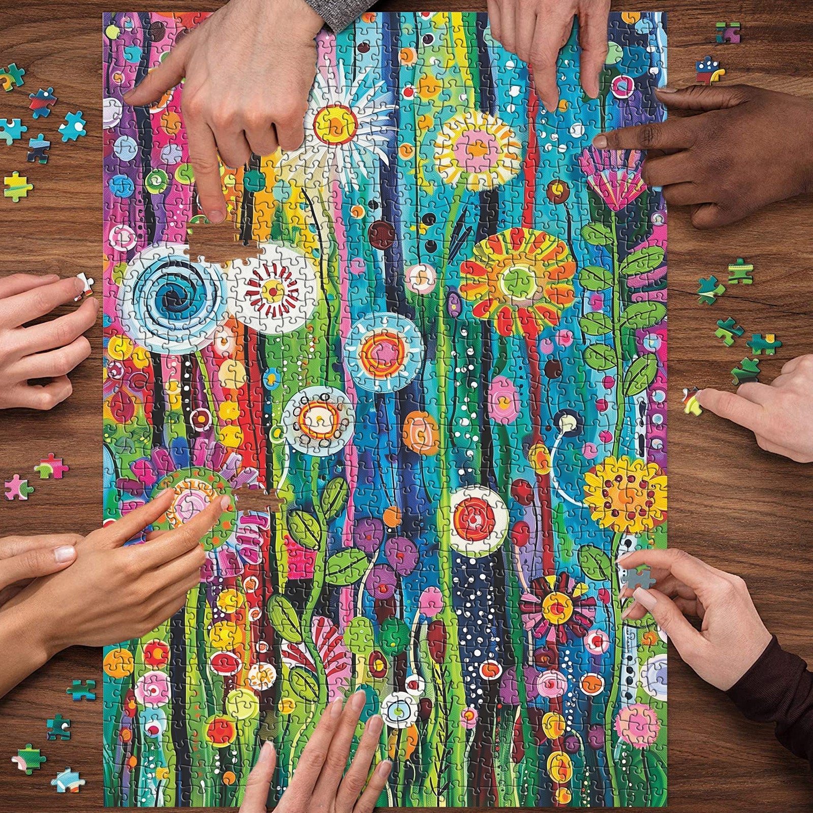 Tout pousse des puzzles de puzzle 1000 pièces