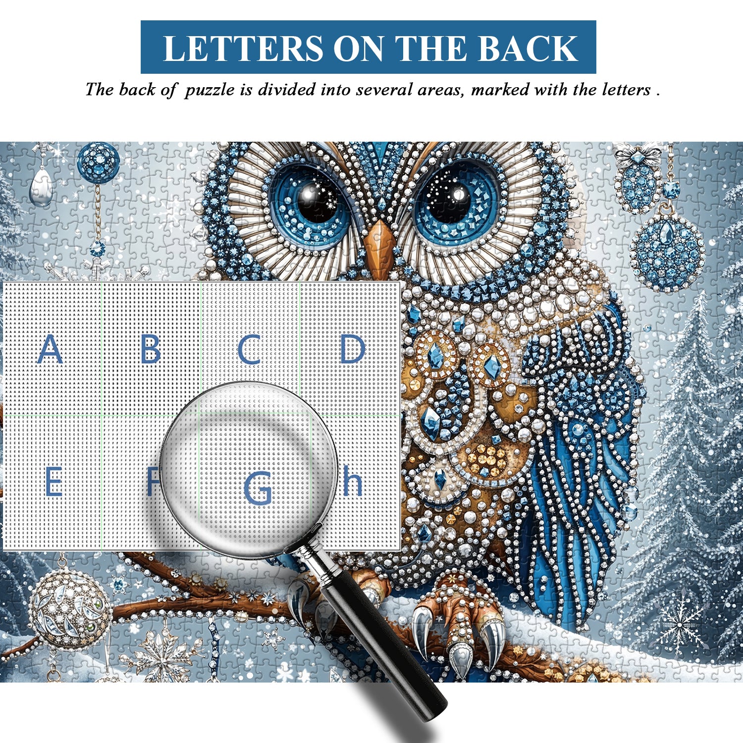 Winter Owl Jigsaw Puzzle 1000 Pieces