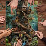 Forest Gnome Jigsaw Puzzle 1000 stuks