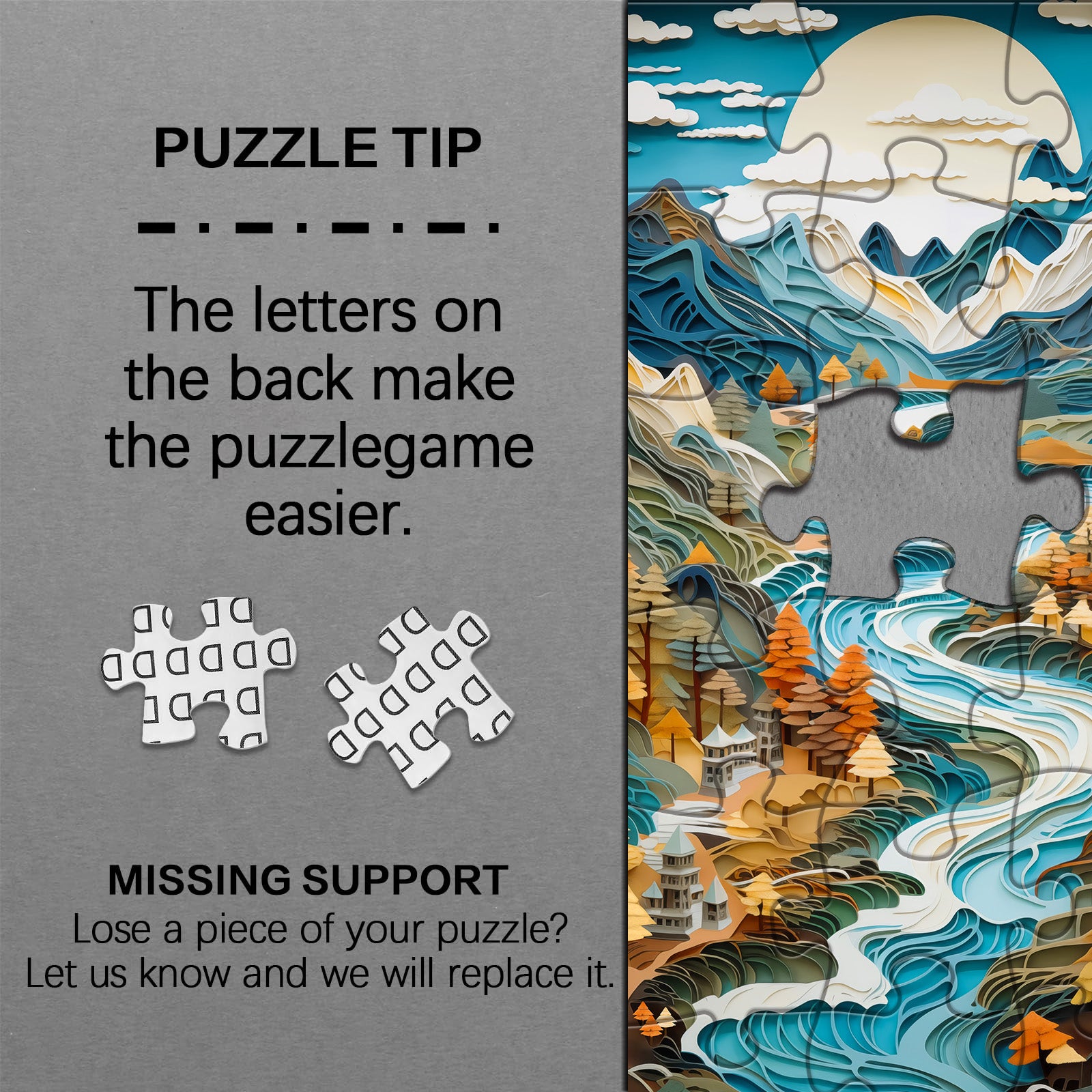 Mountain Stream Jigsaw Puzzle 1000 stuks