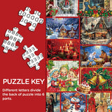Christmas lllustration Jigsaw Puzzle 1000 Pieces