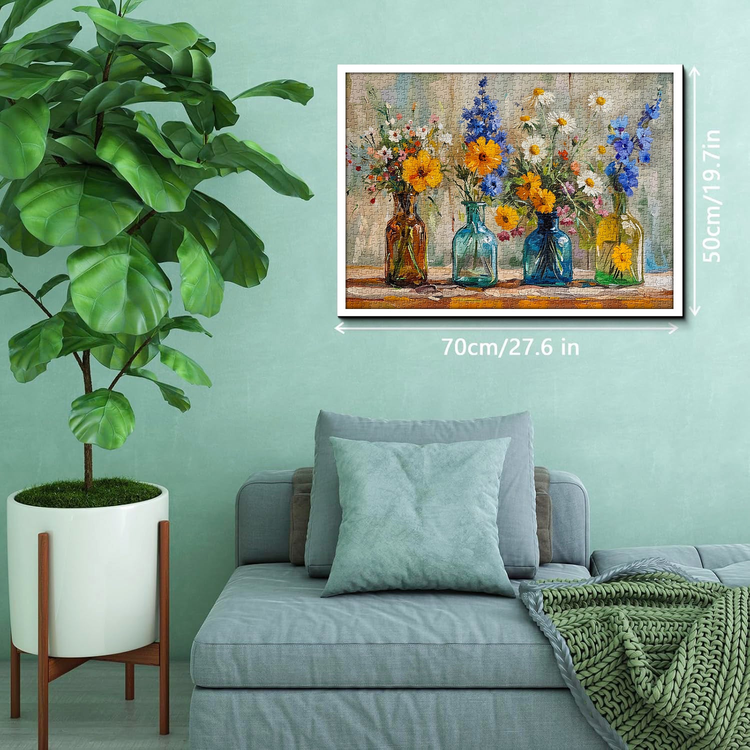 Arreglo de flores de primavera Rompecabezas 1000 piezas