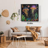 Dance of Brilliant Jellyfish Jigsaw Puzzle 1000 Pieces