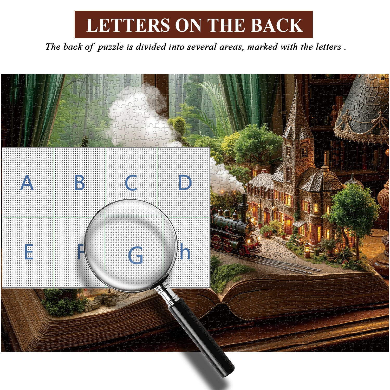 Through the Pages Jigsaw Puzzle 1000 Pieces