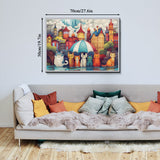 Rain City Cat Shadow Jigsaw Puzzle 1000 Pieces