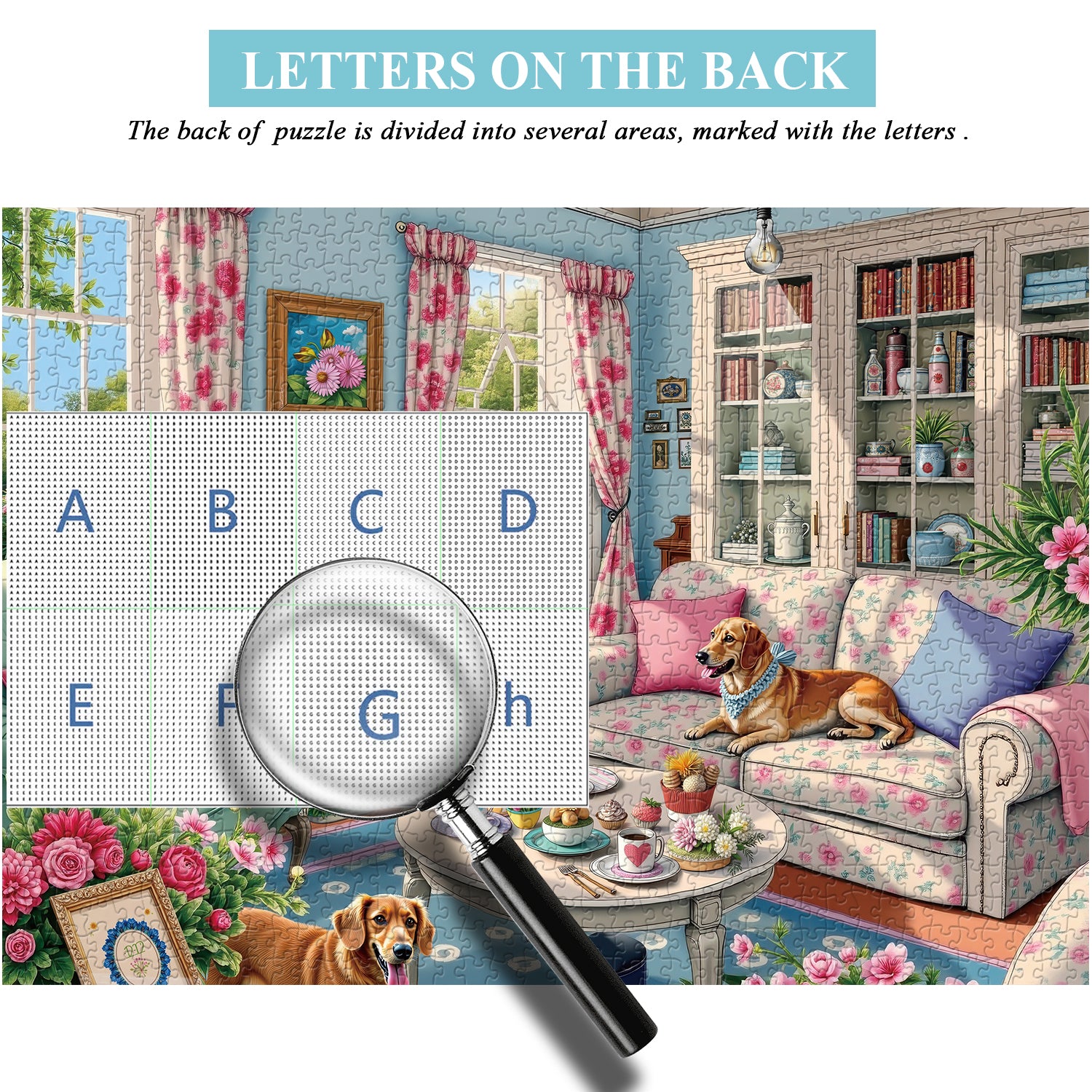 Warm Living Room Jigsaw Puzzle 1000 Pieces