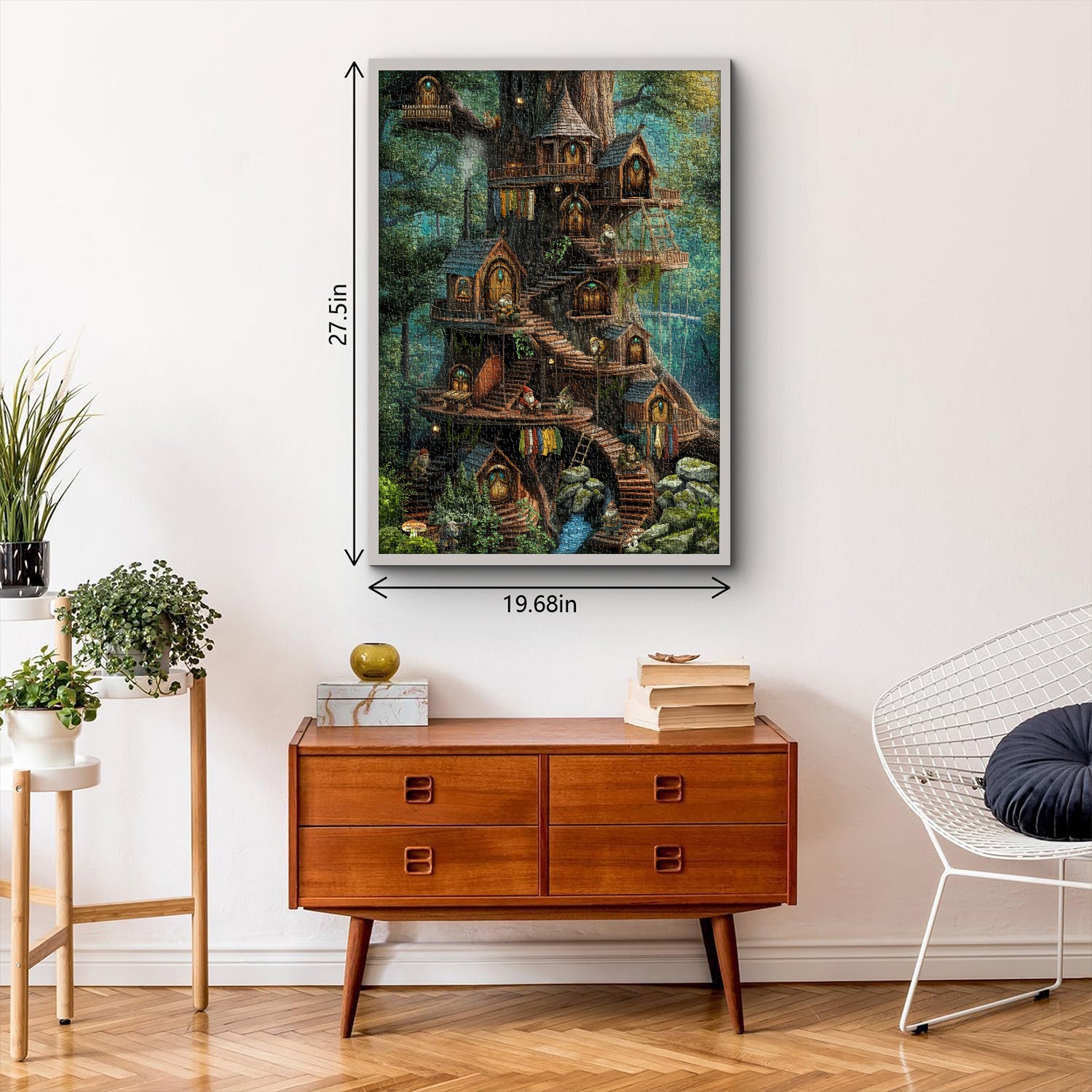 Forest Gnome Jigsaw Puzzle 1000 stuks