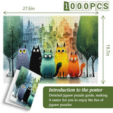 Chromatic Cats Jigsaw Puzzle 1000 Pieces