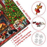 Cozy Christmas Advent Kalender Jigsaw Puzzle 1000 stuks