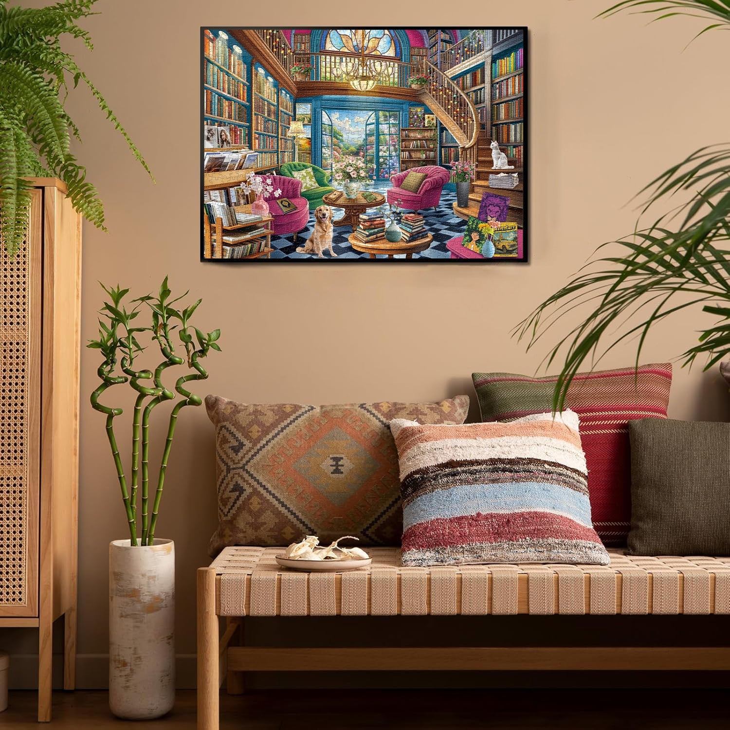 Bookish Paradise Jigsaw Puzzle 1000 Pieces