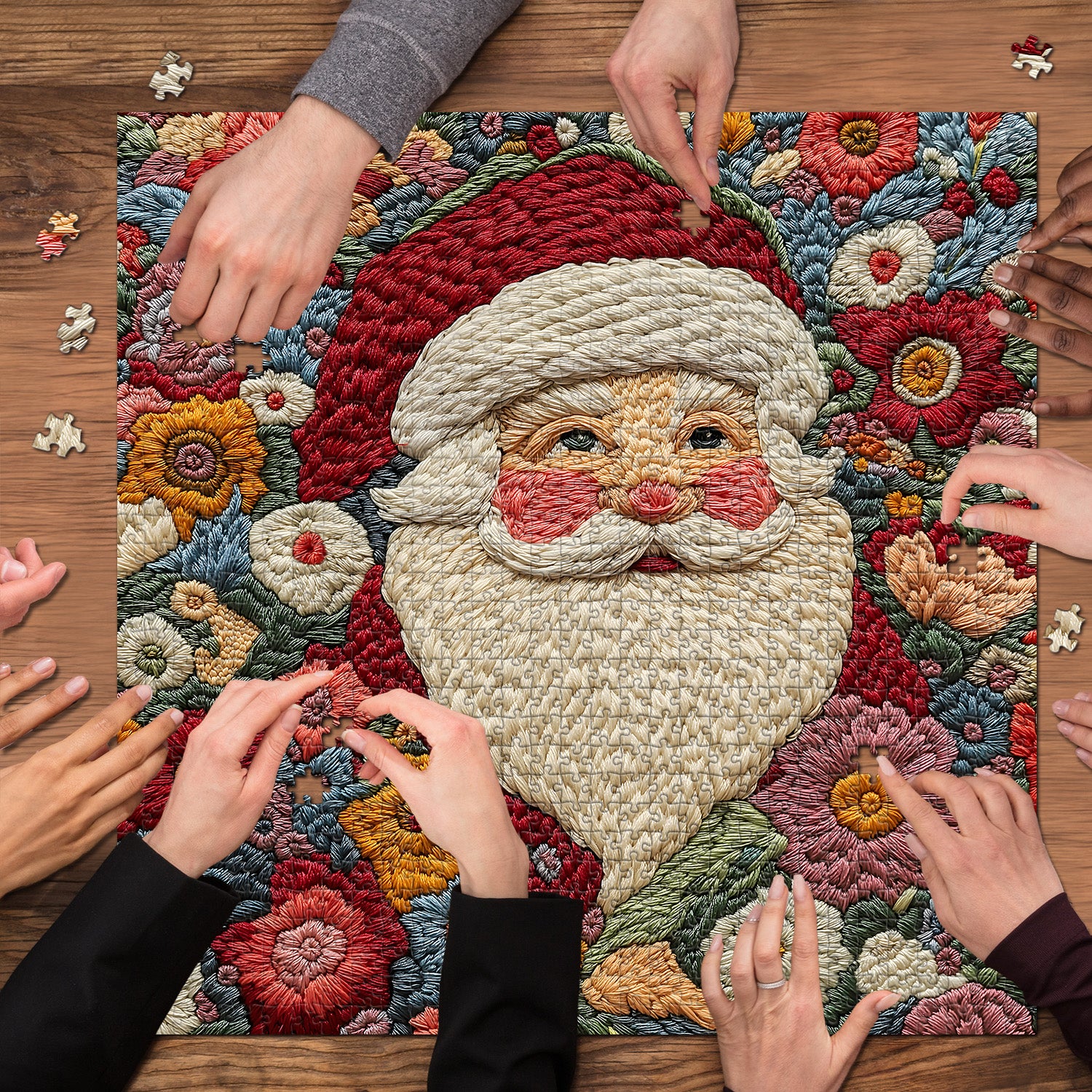 Santa Claus Art Puzzle 1000 pièces